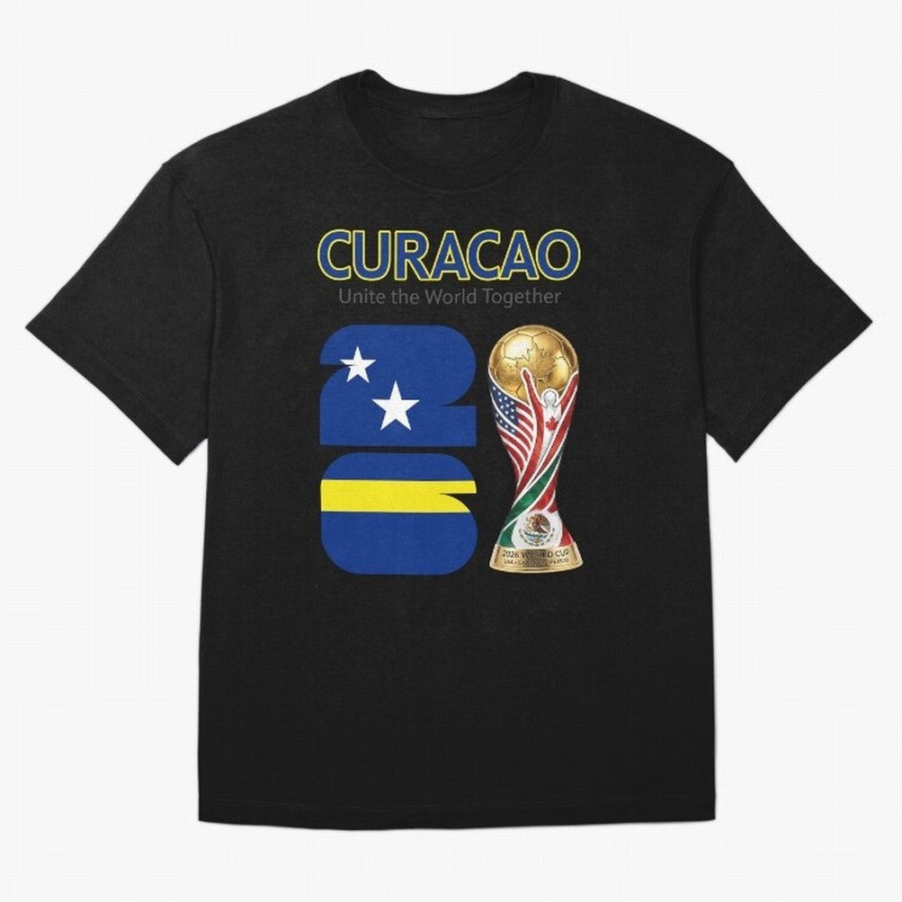 World Cup 2026, IMG 028, CURACAO 001 Classic T-Shirt Capture Stadium Memories from FIFA World Cup 2026 USA Canada Mexico Made for Cristiano Ronaldo, Haaland and CR7, Netherlands Energy, Soccer Culture, Superstar Moments, National Team Dreams and