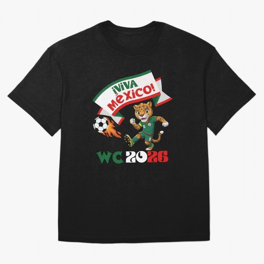 Mexico World Cup 2026 Fan Art Classic T-Shirt Show Match Day Excitement for FIFA World Cup 2026 Group Stage for Fans of Messi, CR7 and Mbappe and Brazil, Bringing Football Festival Excitement, Trophy Ambitions, Country Rivalries and Star Player