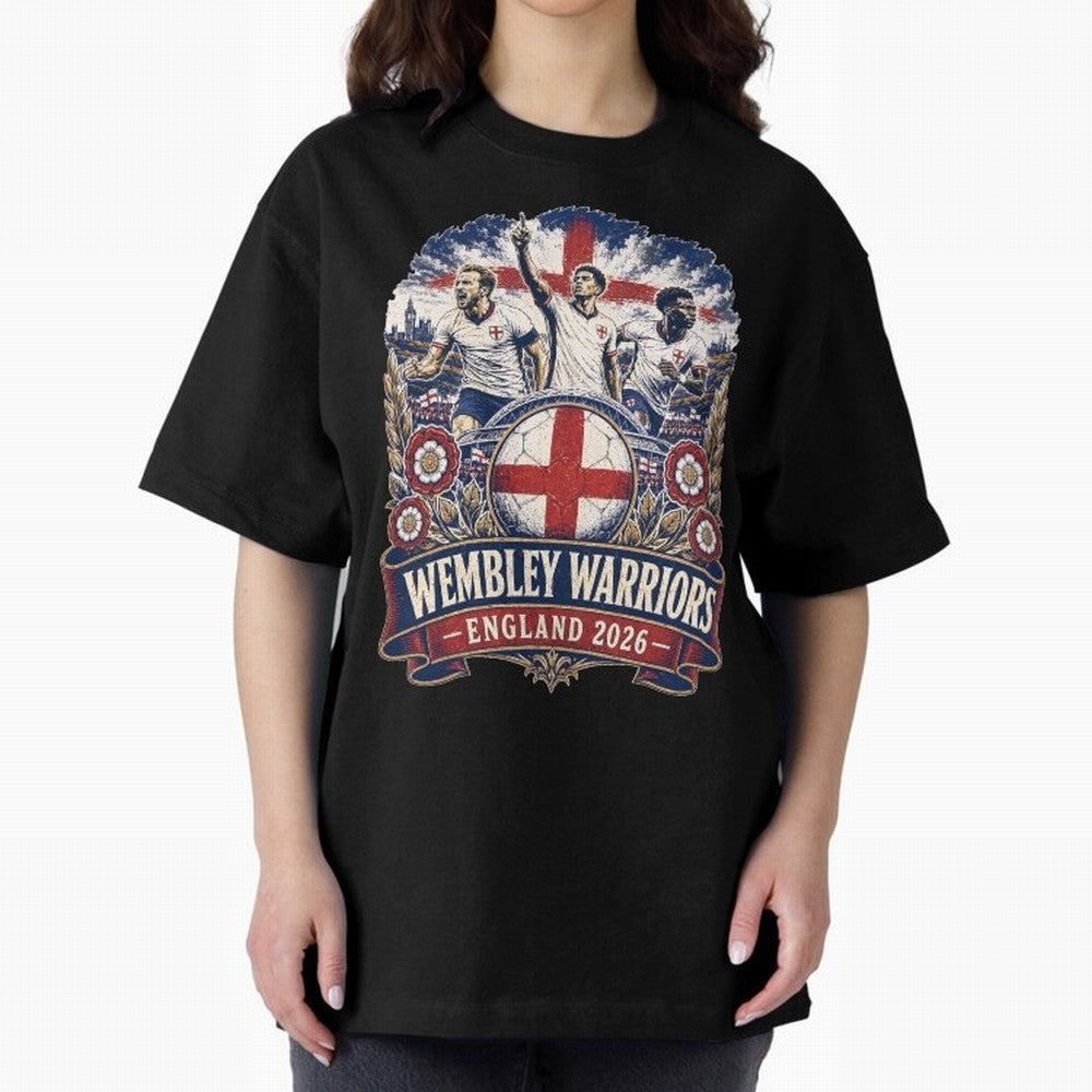 Wembley Warriors Classic T-Shirt Bring International Match Energy to FIFA World Cup 2026 USA Canada Mexico Spirit, Featuring Argentina, Messi, Champion Mindset, Group Stage Buzz, Knockout Tension and Passionate Fan Culture; Ideal for Fans Who