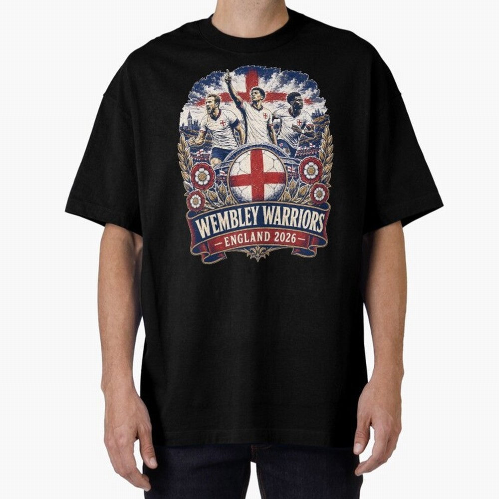Wembley Warriors Classic T-Shirt Bring International Match Energy to FIFA World Cup 2026 USA Canada Mexico Spirit, Featuring Argentina, Messi, Champion Mindset, Group Stage Buzz, Knockout Tension and Passionate Fan Culture; Ideal for Fans Who