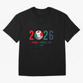 World Cup 2026 Host Nations Soccer Design Classic T-Shirt Unlock the FIFA World Cup 2026 Group Stage Journey through Mbappe Highlights, Argentina and Brazil Pride, Retro Football Energy, Iconic Rivalries, Trophy Chase Drama and Stadium Atmosphere;
