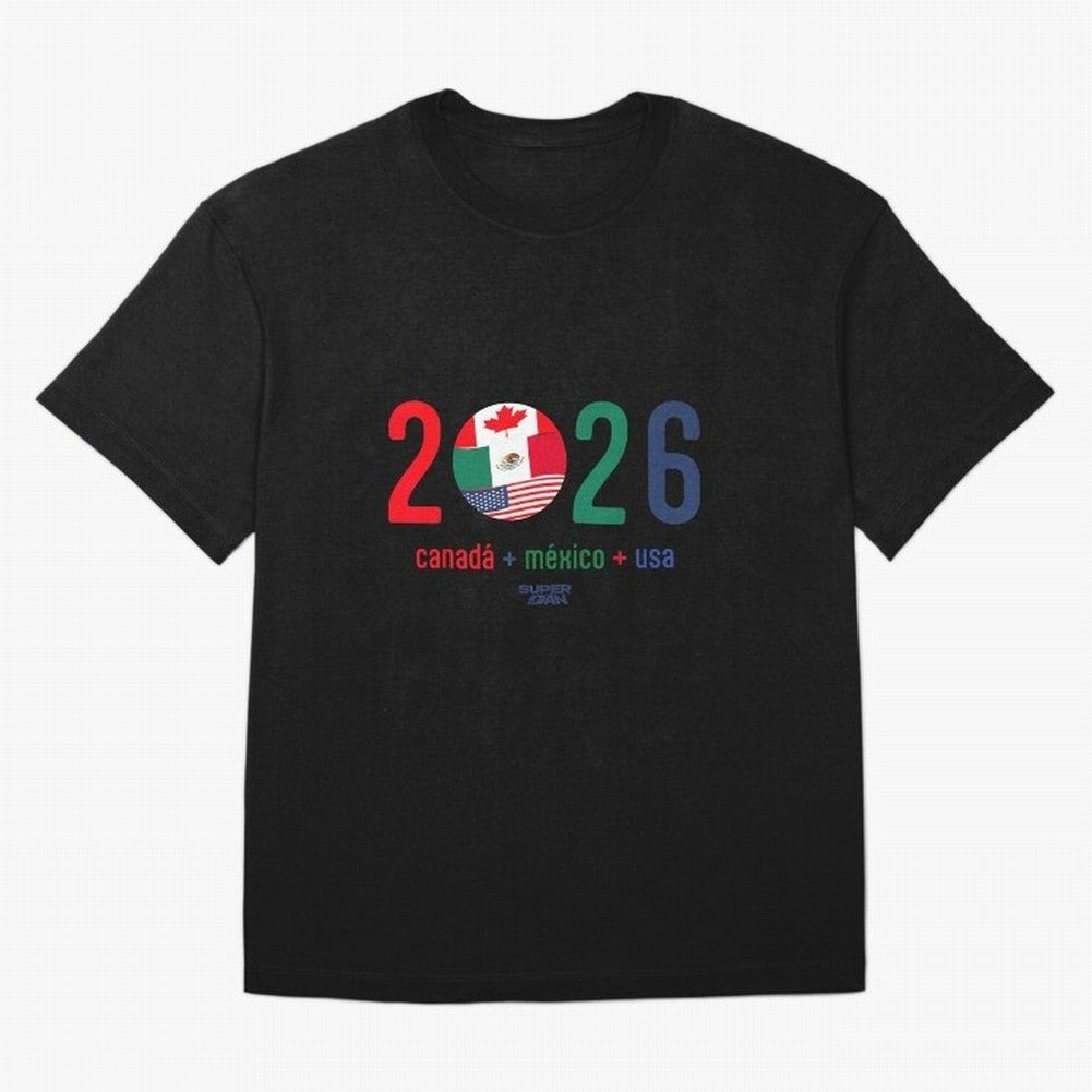 World Cup 2026 Host Nations Soccer Design Classic T-Shirt Unlock the FIFA World Cup 2026 Group Stage Journey through Mbappe Highlights, Argentina and Brazil Pride, Retro Football Energy, Iconic Rivalries, Trophy Chase Drama and Stadium Atmosphere;