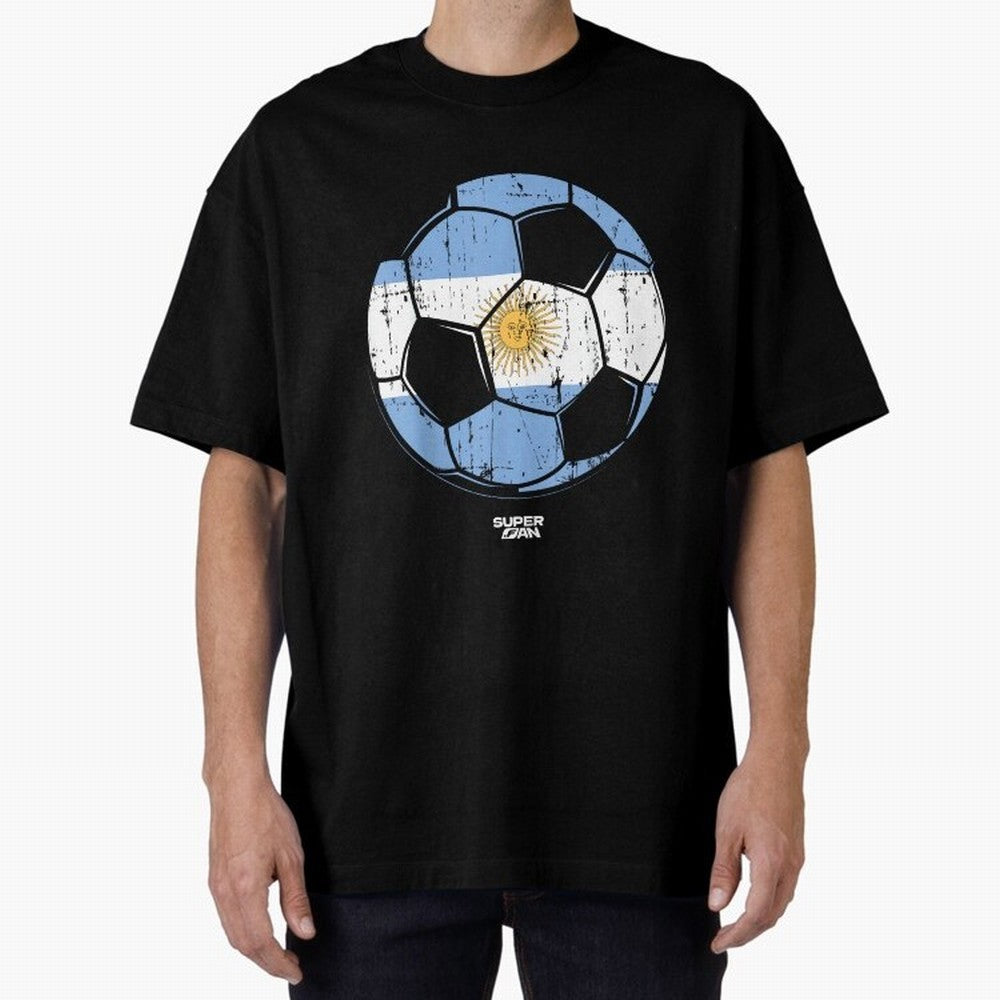 Argentinian Soccer Fan World Cup 2026 Classic T-Shirt Bring a Champion Mindset to FIFA World Cup 2026 USA Canada Mexico for Fans of CR7 and Messi and Argentina, Bringing Vintage Soccer Flavor, Modern Football Stars, National Flags and Final Night