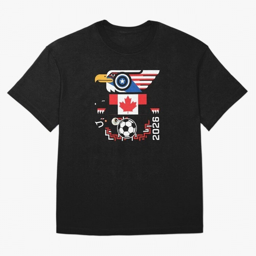 North America Spirit Cup 2026 T-Shirt_82734510 Classic T-Shirt Bring Global Tournament Vibes to FIFA World Cup 2026 Filled with Cristiano Ronaldo, Brazil, Portugal and Argentina Energy, Fan Favorite Moments, National Team Passion, Big Match Drama