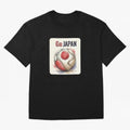 Go Japan Soccer Ball Flag | Japanese Football Fan Graphic Tee Classic T-Shirt Bring Match Day Fire to Global Football Passion for FIFA World Cup 2026 USA Canada Mexico, Built around CR7, England and Germany, Global Supporter Spirit, Legendary