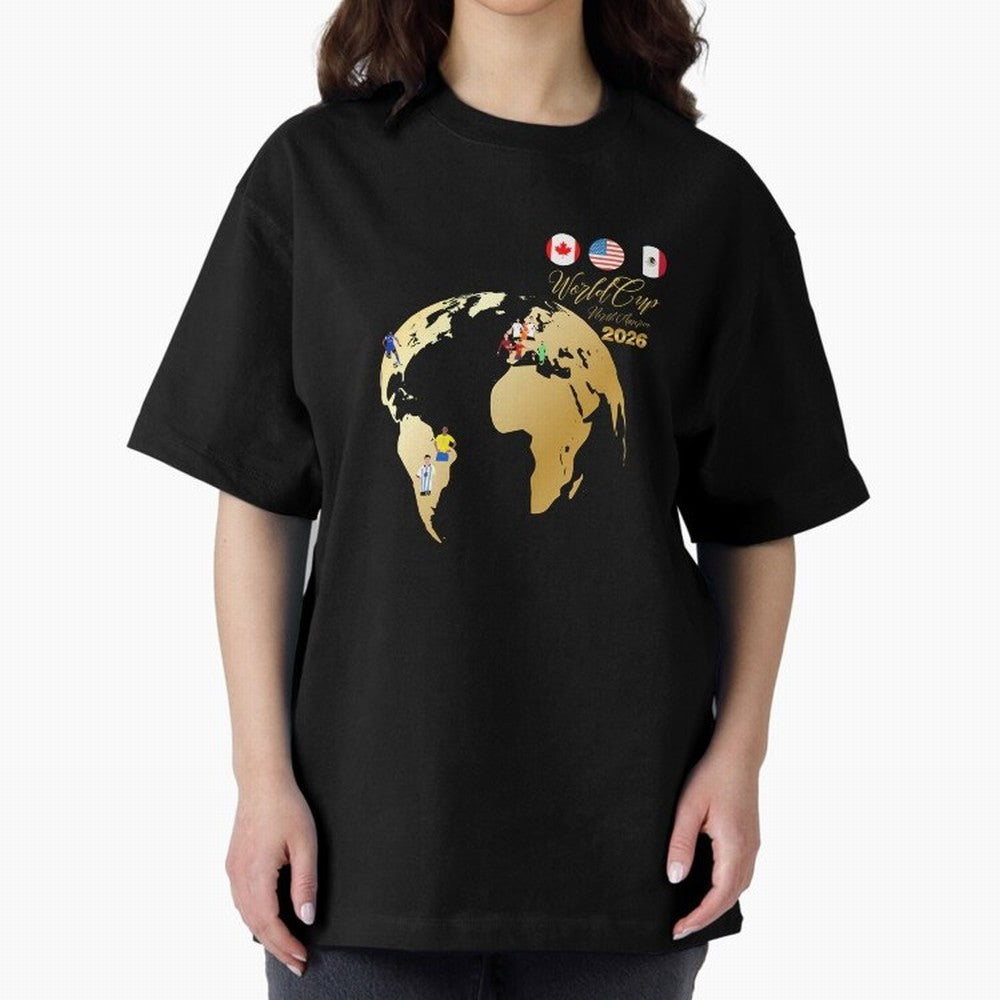 World Cup 2026 T-Shirt_70890629 Classic T-Shirt Back the Journey through FIFA World Cup 2026 Group Stage Centered on CR7 and Messi, Spain and Netherlands Energy, Soccer Culture, Superstar Moments, National Team Dreams and Competitive Fire; Great