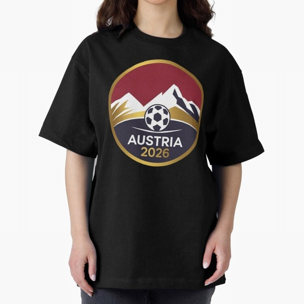 Austria 2026 Classic T-Shirt Capture FIFA World Cup 2026 Group Stage Connected to Neymar, Argentina, France and Brazil Energy, Worldwide Fan Energy, Dramatic Goals, Stadium Lights and Championship Celebrations; Ideal for Passionate Fans Who Love