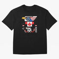 North America Spirit Cup 2026 T-Shirt_82734510 Classic T-Shirt Make Game Day About FIFA World Cup 2026 for Fans of Cristiano Ronaldo, Haaland and CR7 and France and Portugal, Bringing Sports Nostalgia, International Competition, Famous Players and