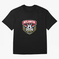 Global Cup 2026 Host City Badge Atlanta Classic T-Shirt Represent Football Lovers during FIFA World Cup 2026 Group Stage Featuring Cristiano Ronaldo, Argentina, France and Brazil Energy, Football History, Final Match Energy, Crowd Noise and Once in
