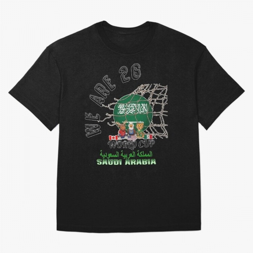 World cup 26 - Saudi Arabia Classic T-Shirt Represent the Passion of FIFA World Cup 2026 Group Stage Featuring Mbappe and Neymar, Portugal Energy, Retro Football Energy, Iconic Rivalries, Trophy Chase Drama and Stadium Atmosphere; Made for