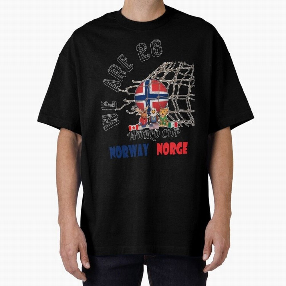 World cup 26 - Norway Classic T-Shirt Honor the Football Icons of FIFA World Cup 2026 Centered on CR7, Portugal Energy, Game Day Rituals, Football Legends, Country Pride and the Road to the Final; Perfect for Fans, Collectors, Family Gatherings,