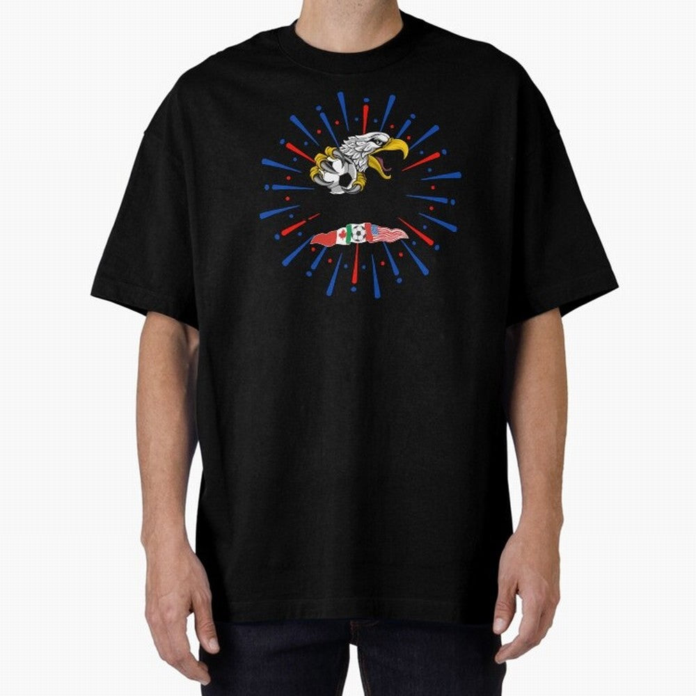 USA WC 2026 Classic T-Shirt Remember Iconic Moments from FIFA World Cup 2026 Group Stage Driven by Messi, CR7 and Mbappe, Argentina, France and Brazil Energy, Worldwide Fan Energy, Dramatic Goals, Stadium Lights and Championship Celebrations; Ideal