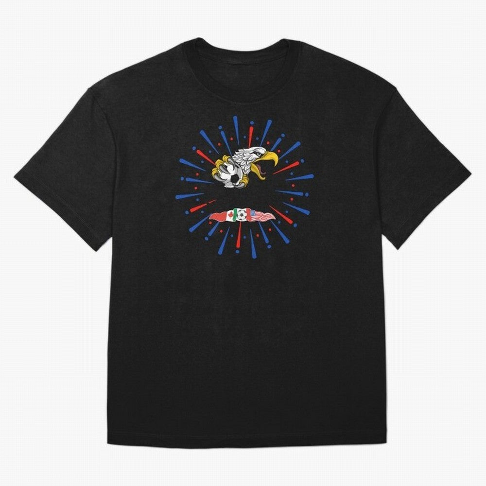 USA WC 2026 Classic T-Shirt Remember Iconic Moments from FIFA World Cup 2026 Group Stage Driven by Messi, CR7 and Mbappe, Argentina, France and Brazil Energy, Worldwide Fan Energy, Dramatic Goals, Stadium Lights and Championship Celebrations; Ideal