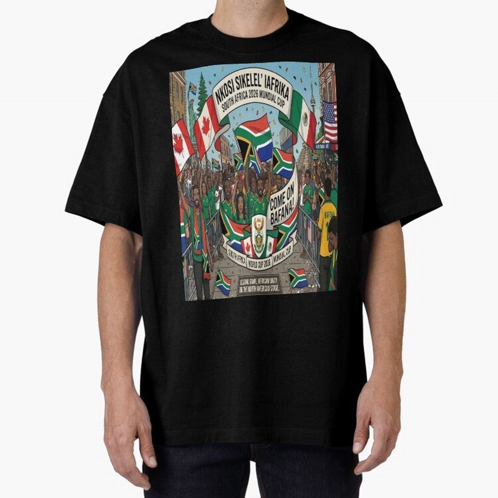 Soiuth Africa Classic T-Shirt Celebrate the Next Chapter of FIFA World Cup 2026 Group Stage Connected to Messi, CR7 and Mbappe, Spain and Netherlands Energy, Worldwide Fan Energy, Dramatic Goals, Stadium Lights and Championship Celebrations;