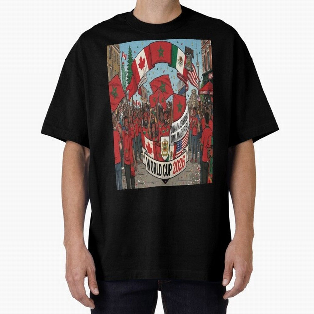 Morocco World Cup 2026 Classic T-Shirt Follow the Road to the FIFA World Cup 2026 Group Stage Journey through Mbappe Highlights, Argentina and Brazil Pride, Game Day Rituals, Football Legends, Country Pride and the Road to the Final; Built for