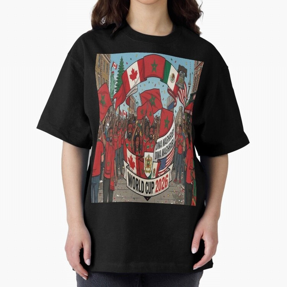 Morocco World Cup 2026 Classic T-Shirt Follow the Road to the FIFA World Cup 2026 Group Stage Journey through Mbappe Highlights, Argentina and Brazil Pride, Game Day Rituals, Football Legends, Country Pride and the Road to the Final; Built for