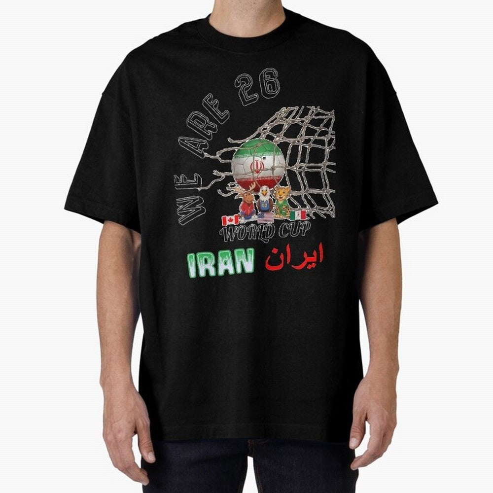 World cup 26 - Iran Classic T-Shirt Live for the Drama of FIFA World Cup 2026 Group Stage Spirit, Inspired by France and Portugal, Messi, Neymar and Mbappe, Soccer Culture, Superstar Moments, National Team Dreams and Competitive Fire; Perfect for