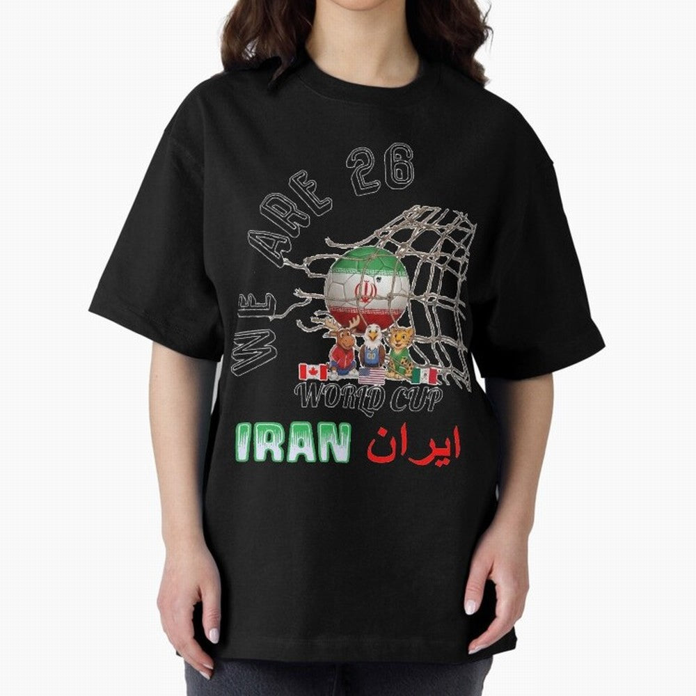 World cup 26 - Iran Classic T-Shirt Live for the Drama of FIFA World Cup 2026 Group Stage Spirit, Inspired by France and Portugal, Messi, Neymar and Mbappe, Soccer Culture, Superstar Moments, National Team Dreams and Competitive Fire; Perfect for