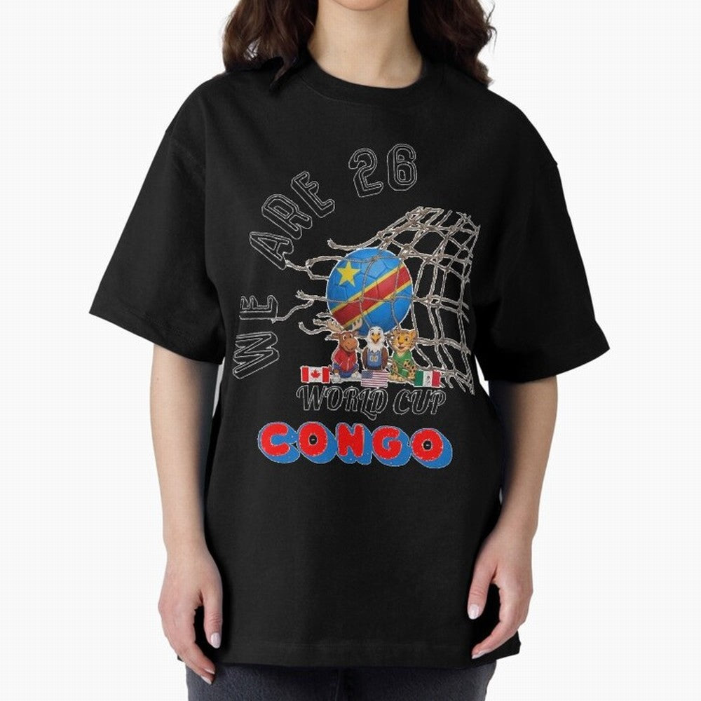 World cup 26 - Congo Classic T-Shirt Feel International Energy from the FIFA World Cup 2026 USA Canada Mexico Journey through Messi, CR7 and Mbappe Highlights, Portugal Pride, Football Passion, Legendary Performances, Festival Vibes and Supporter
