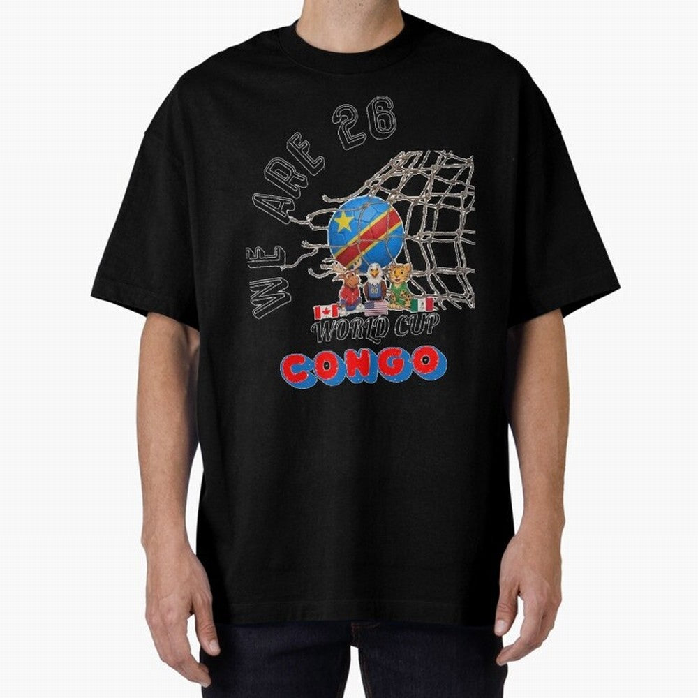 World cup 26 - Congo Classic T-Shirt Feel International Energy from the FIFA World Cup 2026 USA Canada Mexico Journey through Messi, CR7 and Mbappe Highlights, Portugal Pride, Football Passion, Legendary Performances, Festival Vibes and Supporter