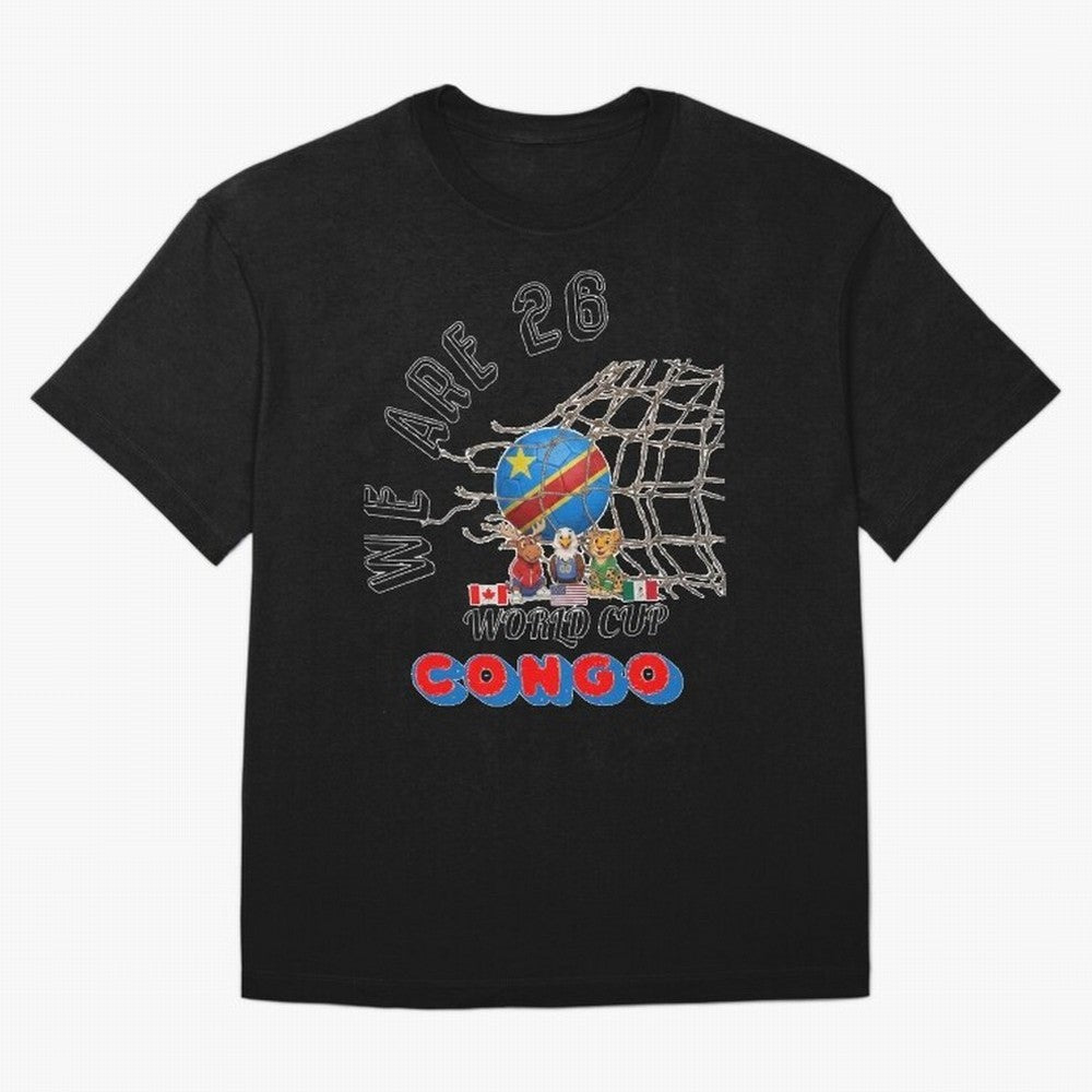 World cup 26 - Congo Classic T-Shirt Feel International Energy from the FIFA World Cup 2026 USA Canada Mexico Journey through Messi, CR7 and Mbappe Highlights, Portugal Pride, Football Passion, Legendary Performances, Festival Vibes and Supporter