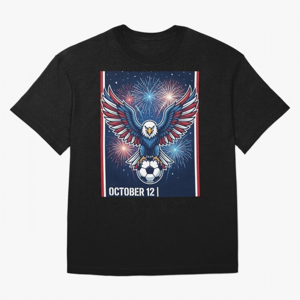 October 12 world cup Classic T-Shirt Bring FIFA World Cup 2026 USA Canada Mexico Highlighting Haaland, Portugal Energy, Champion Mindset, Group Stage Buzz, Knockout Tension and Passionate Fan Culture; Ideal for Football Dads, Football Moms,