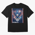 October 12 world cup Classic T-Shirt Bring FIFA World Cup 2026 USA Canada Mexico Highlighting Haaland, Portugal Energy, Champion Mindset, Group Stage Buzz, Knockout Tension and Passionate Fan Culture; Ideal for Football Dads, Football Moms,