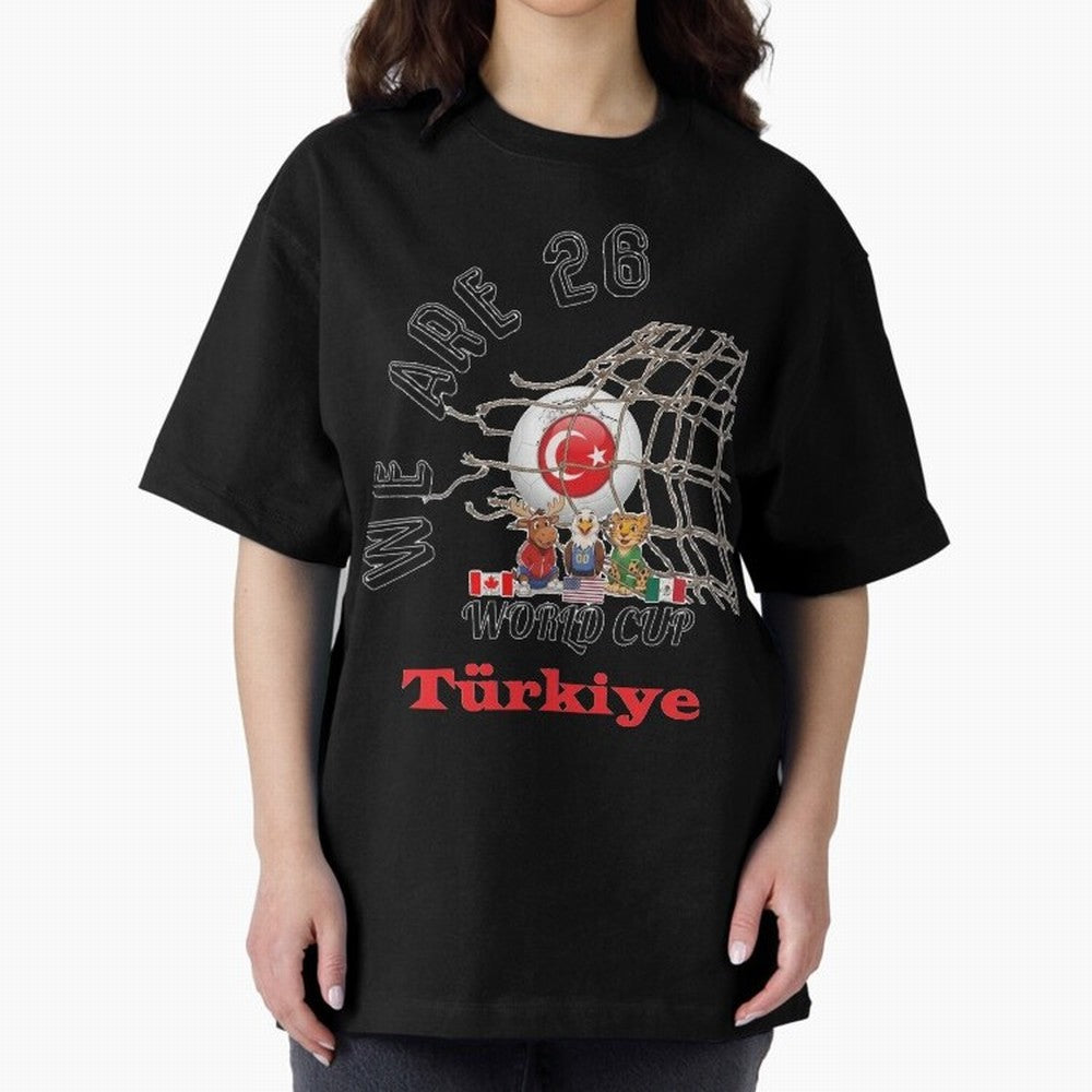 World cup 26 - Turkiye Classic T-Shirt Bring Bold Fan Energy to FIFA World Cup 2026 USA Canada Mexico with Messi and Cristiano Ronaldo, Portugal Energy, Football Passion, Legendary Performances, Festival Vibes and Supporter Community; Ideal for