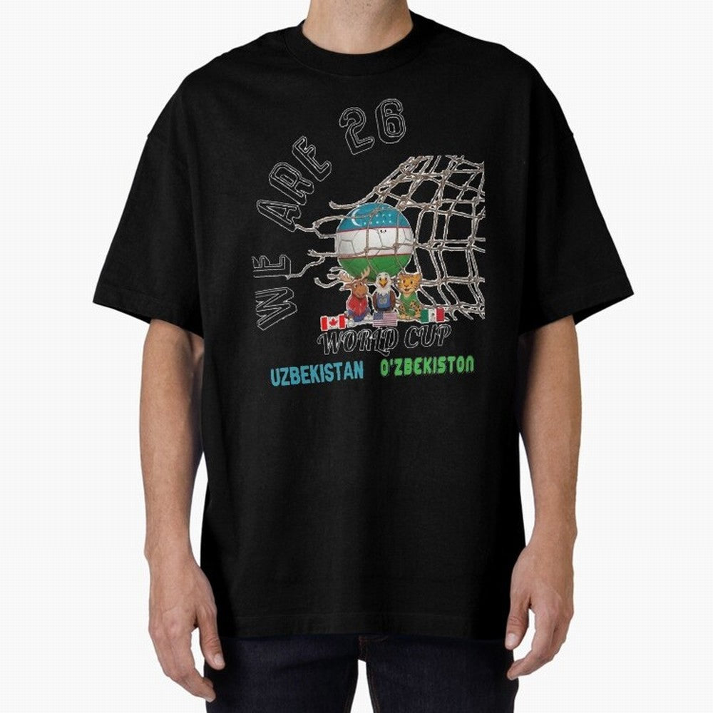 World cup 26 - Uzbekistan Classic T-Shirt Honor Champions and Dreams in FIFA World Cup 2026 USA Canada Mexico Spirit, Highlighting Argentina, France and Brazil, Messi, Neymar and Mbappe, Stadium Chants, National Pride, Trophy Dreams and