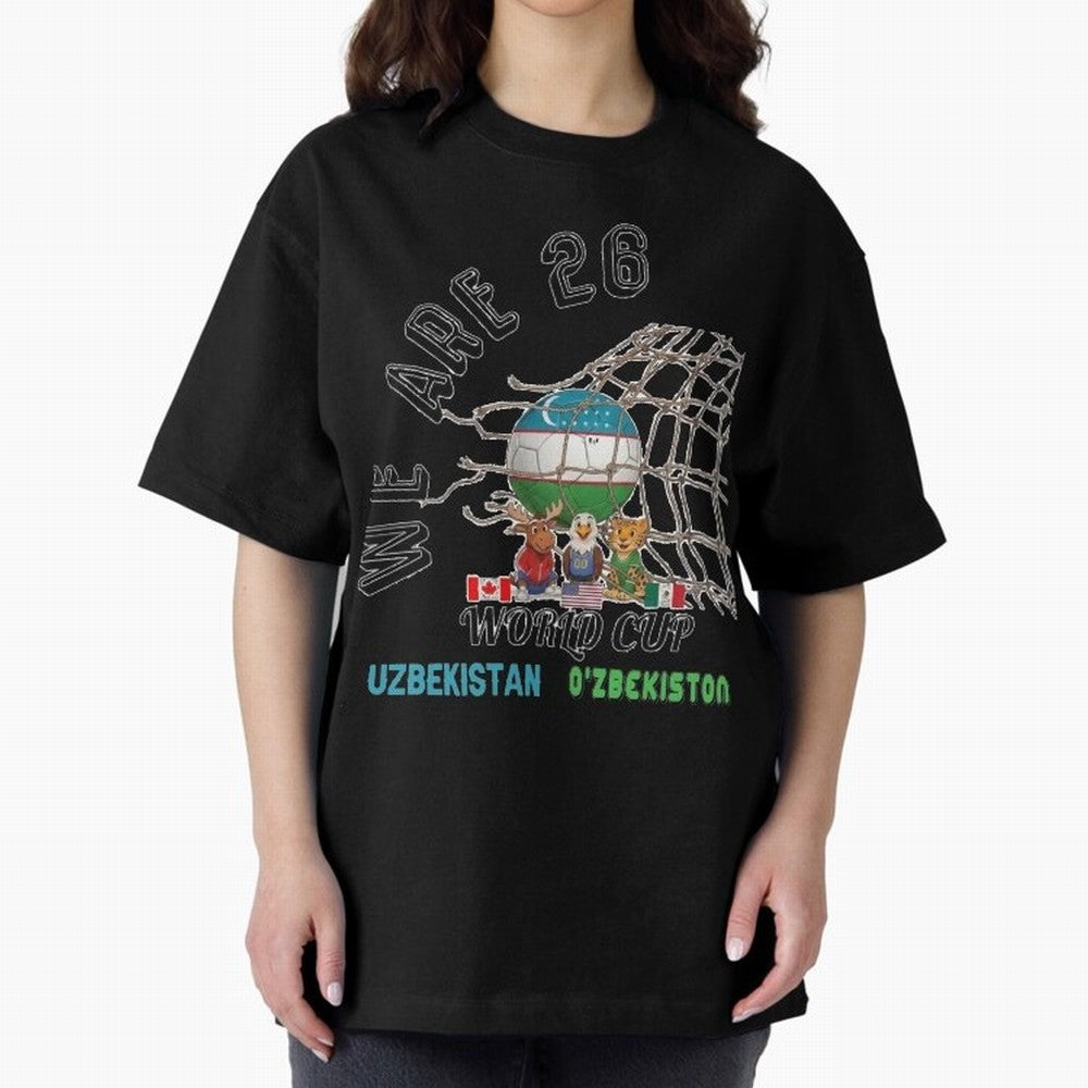 World cup 26 - Uzbekistan Classic T-Shirt Honor Champions and Dreams in FIFA World Cup 2026 USA Canada Mexico Spirit, Highlighting Argentina, France and Brazil, Messi, Neymar and Mbappe, Stadium Chants, National Pride, Trophy Dreams and