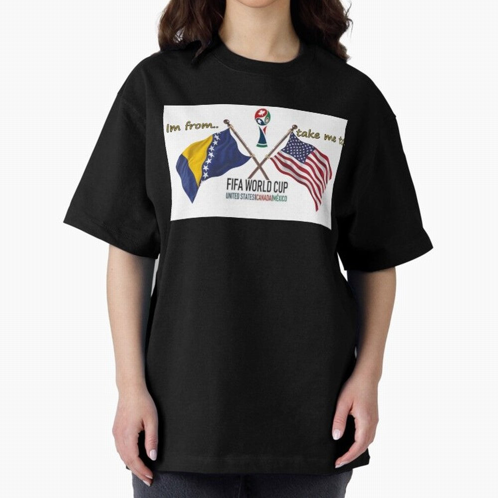 Bosnia and Herzegovina Classic T-Shirt Carry the Colors and Pride of Global Football Passion for FIFA World Cup 2026, with Messi, Spain and Netherlands, Tournament Hype, Historic Matchups, Family Viewing Parties and Global Sports Pride; Ideal for