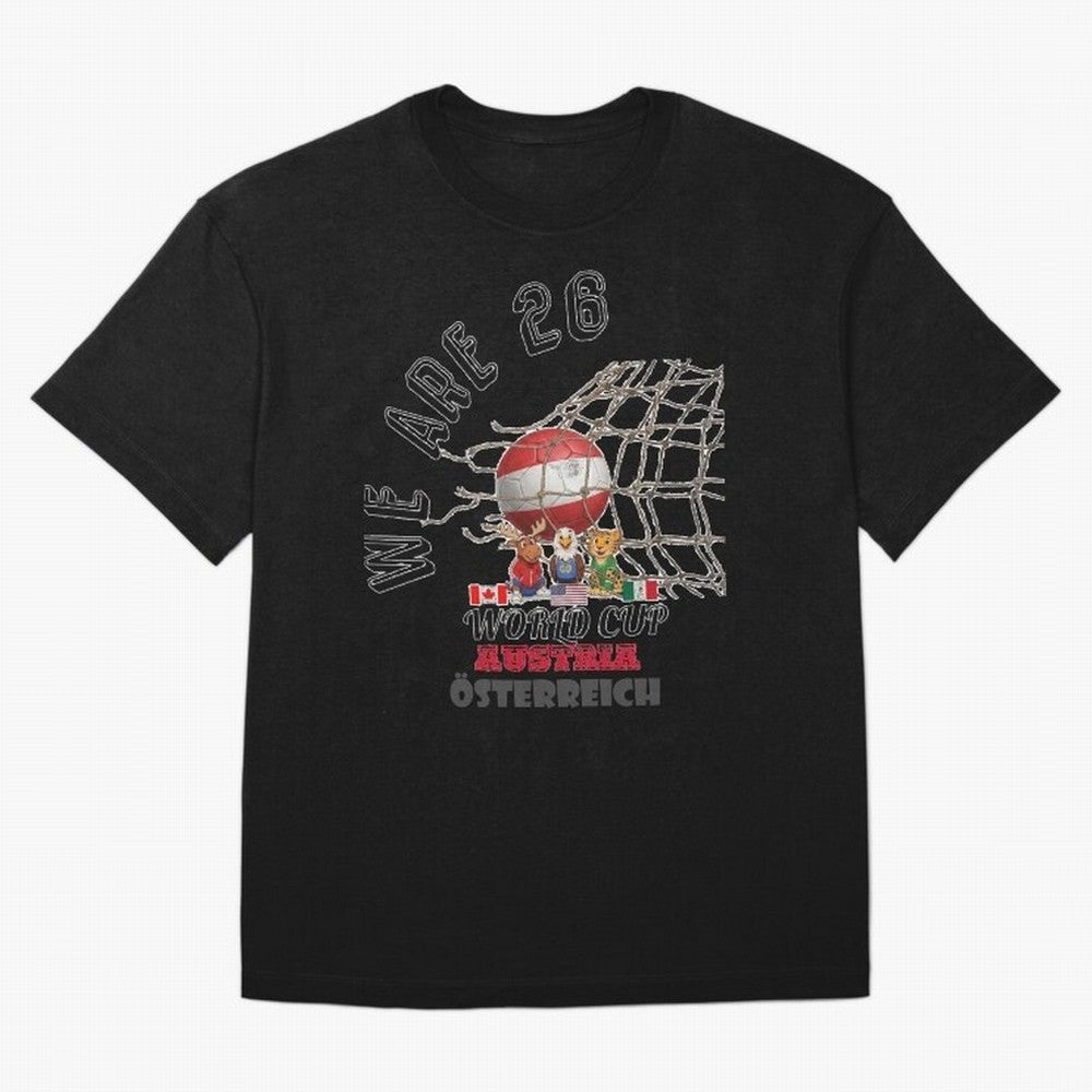 World cup 26 - Austria Classic T-Shirt Get Ready for the FIFA World Cup 2026 Journey through Haaland Highlights, Germany Pride, Sports Nostalgia, International Competition, Famous Players and Unforgettable Victories; Ideal for Football Dads,