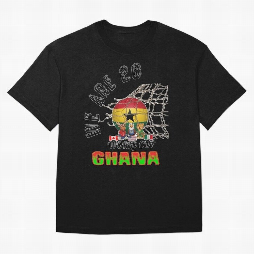 World cup 26 - Ghana Classic T-Shirt Mark Match Day Hype around FIFA World Cup 2026, Messi, Neymar and Mbappe, France, Stadium Memories, Football Loyalty, International Chants and Championship Tradition; Perfect for Supporters Who Want Bold