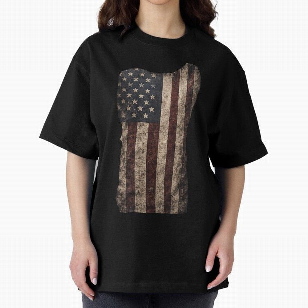 Vintage American Flag Soccer Fan Design Classic T-Shirt Live the Energy of FIFA World Cup 2026 Group Stage Celebrating Cristiano Ronaldo, Spain and Netherlands Energy, Global Supporter Spirit, Legendary Goals, National Colors and Tournament