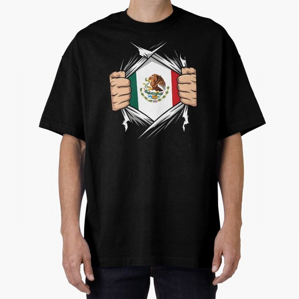 Mexico Flag Ripped Shirt Football Fan Classic T-Shirt Feel the Heartbeat of FIFA World Cup 2026 for Fans of CR7 and England and Germany, Bringing Goal Celebration Energy, Supporter Heritage, Football Icons and Worldwide Tournament Joy; Created for