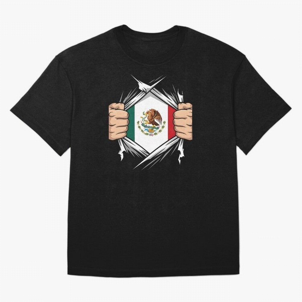 Mexico Flag Ripped Shirt Football Fan Classic T-Shirt Feel the Heartbeat of FIFA World Cup 2026 for Fans of CR7 and England and Germany, Bringing Goal Celebration Energy, Supporter Heritage, Football Icons and Worldwide Tournament Joy; Created for