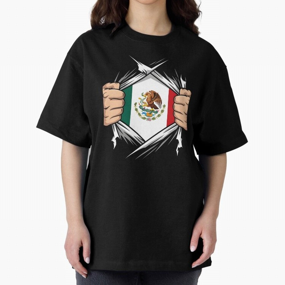 Mexico Flag Ripped Shirt Football Fan Classic T-Shirt Feel the Heartbeat of FIFA World Cup 2026 for Fans of CR7 and England and Germany, Bringing Goal Celebration Energy, Supporter Heritage, Football Icons and Worldwide Tournament Joy; Created for