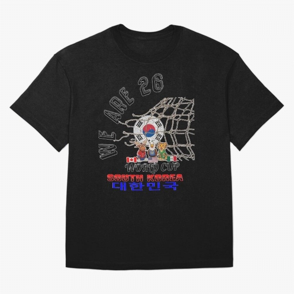 World cup 26 - South Korea Classic T-Shirt Make Memories around FIFA World Cup 2026 for Fans of Messi, Neymar and Mbappe and Argentina and Brazil, Bringing Football Passion, Legendary Performances, Festival Vibes and Supporter Community; Built for
