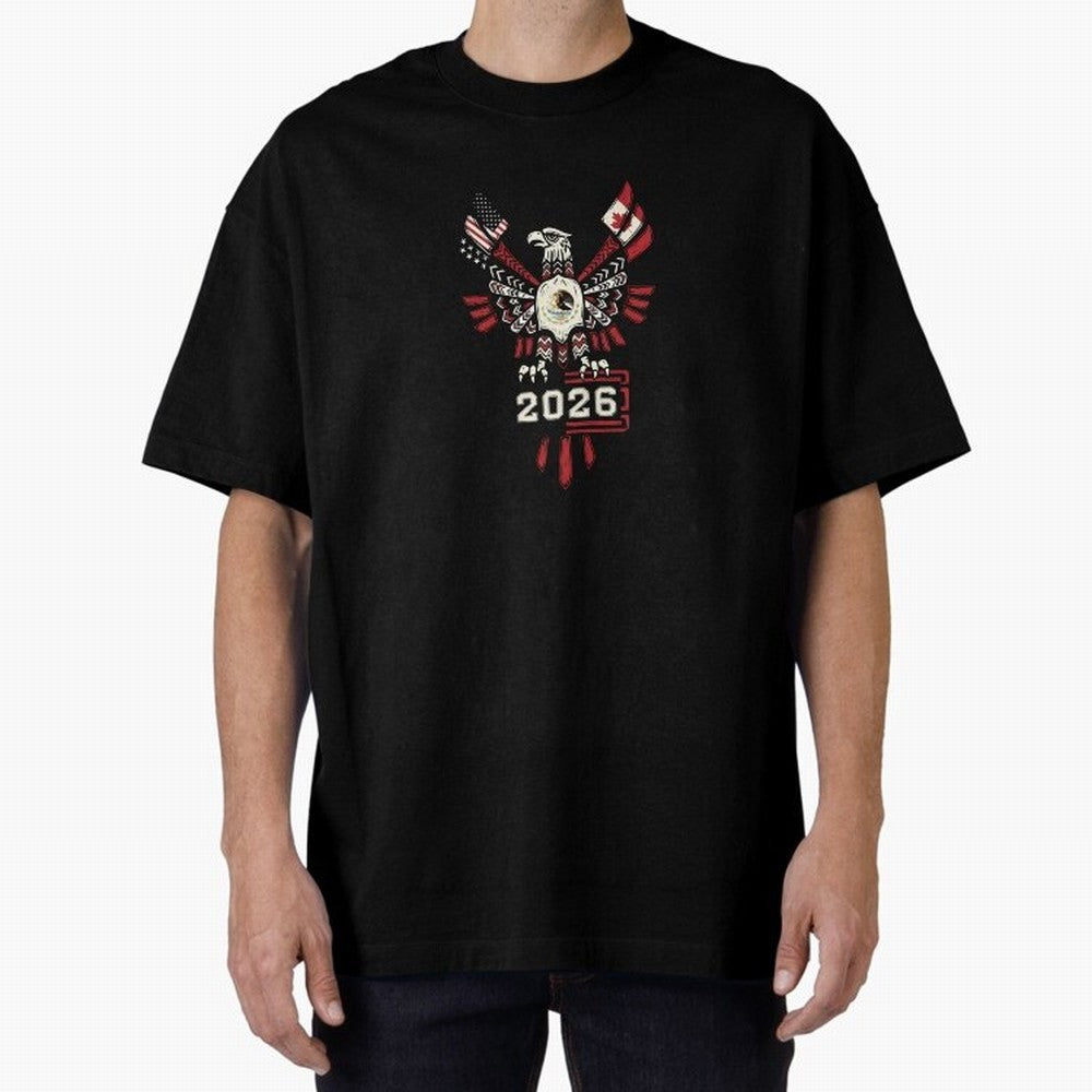 Rise of the North Eagle - Soccer Team Spirit 2026 T-Shirt_82784061 Classic T-Shirt Share Global Football Passion for FIFA World Cup 2026, Highlighting Cristiano Ronaldo, Netherlands, Football Festival Excitement, Trophy Ambitions, Country Rivalries