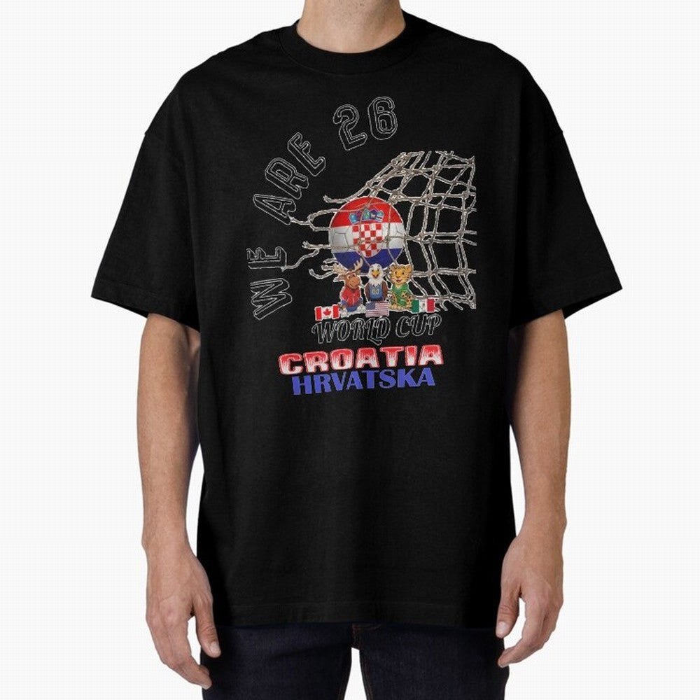 World cup 26 - Croatia Classic T-Shirt Share the FIFA World Cup 2026 Journey through Mbappe Highlights, Portugal Pride, Tournament Hype, Historic Matchups, Family Viewing Parties and Global Sports Pride; Ideal for Fans Who Follow Messi, Cristiano
