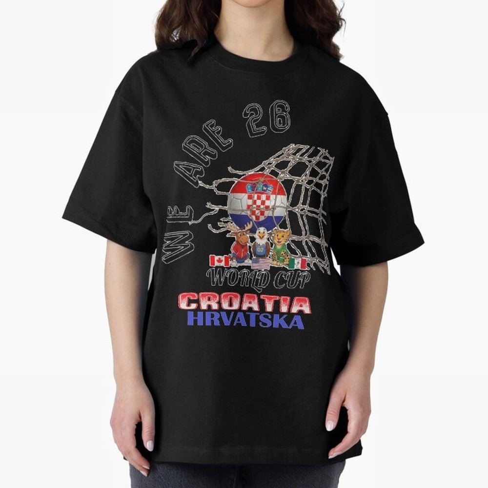World cup 26 - Croatia Classic T-Shirt Share the FIFA World Cup 2026 Journey through Mbappe Highlights, Portugal Pride, Tournament Hype, Historic Matchups, Family Viewing Parties and Global Sports Pride; Ideal for Fans Who Follow Messi, Cristiano