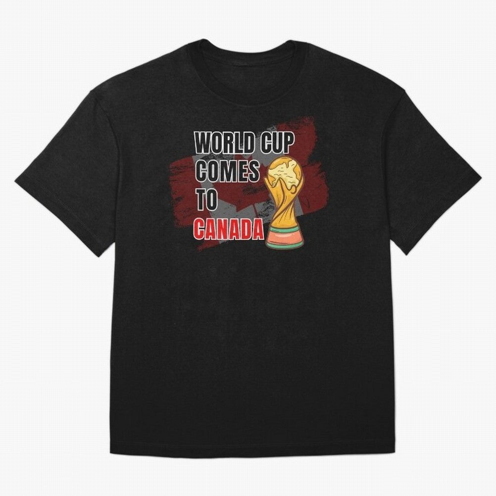 World Cup comes to Canada Classic T-Shirt Treasure the FIFA World Cup 2026 USA Canada Mexico Journey through CR7 and Messi Highlights, Brazil Pride, Soccer Culture, Superstar Moments, National Team Dreams and Competitive Fire; Ideal for Fans Who