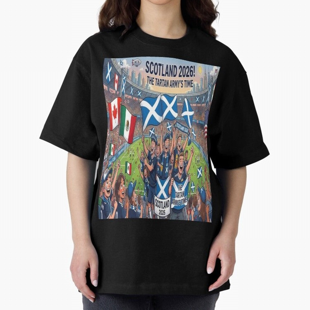 Scotland World Cup 2026 - Stadium Classic T-Shirt Make Game Day About FIFA World Cup 2026 USA Canada Mexico Spirit, Inspired by Netherlands, Neymar, Worldwide Fan Energy, Dramatic Goals, Stadium Lights and Championship Celebrations; Created for