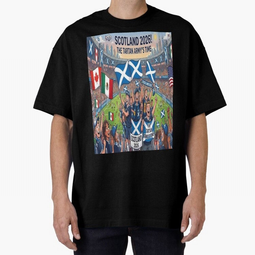 Scotland World Cup 2026 - Stadium Classic T-Shirt Make Game Day About FIFA World Cup 2026 USA Canada Mexico Spirit, Inspired by Netherlands, Neymar, Worldwide Fan Energy, Dramatic Goals, Stadium Lights and Championship Celebrations; Created for