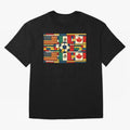 North American Football Flags World Cup Inspired Classic T-Shirt Enjoy the FIFA World Cup 2026 USA Canada Mexico Journey through Haaland Highlights, Brazil Pride, Soccer Culture, Superstar Moments, National Team Dreams and Competitive Fire; Created