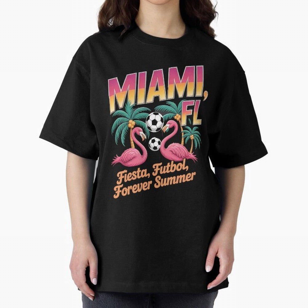 2026 soccer city - Miami FL - soccer host city - canadian soccer fan - mexican soccer fan - soccer supporter - red white and blue - national pride - soccer hype - soccer fan gear - soccer watch party Classic T-Shirt Feel the Trophy Chase of Global