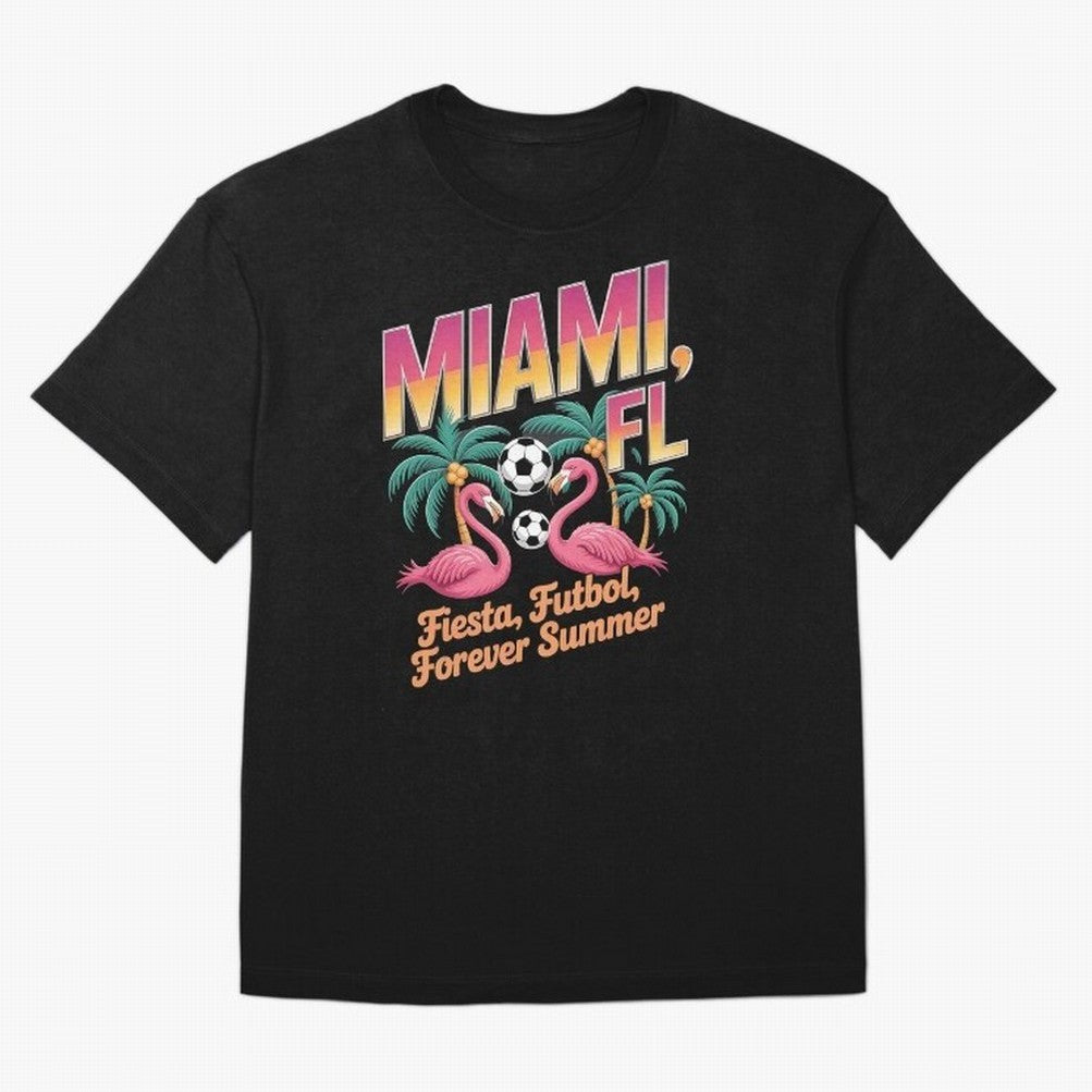 2026 soccer city - Miami FL - soccer host city - canadian soccer fan - mexican soccer fan - soccer supporter - red white and blue - national pride - soccer hype - soccer fan gear - soccer watch party Classic T-Shirt Feel the Trophy Chase of Global