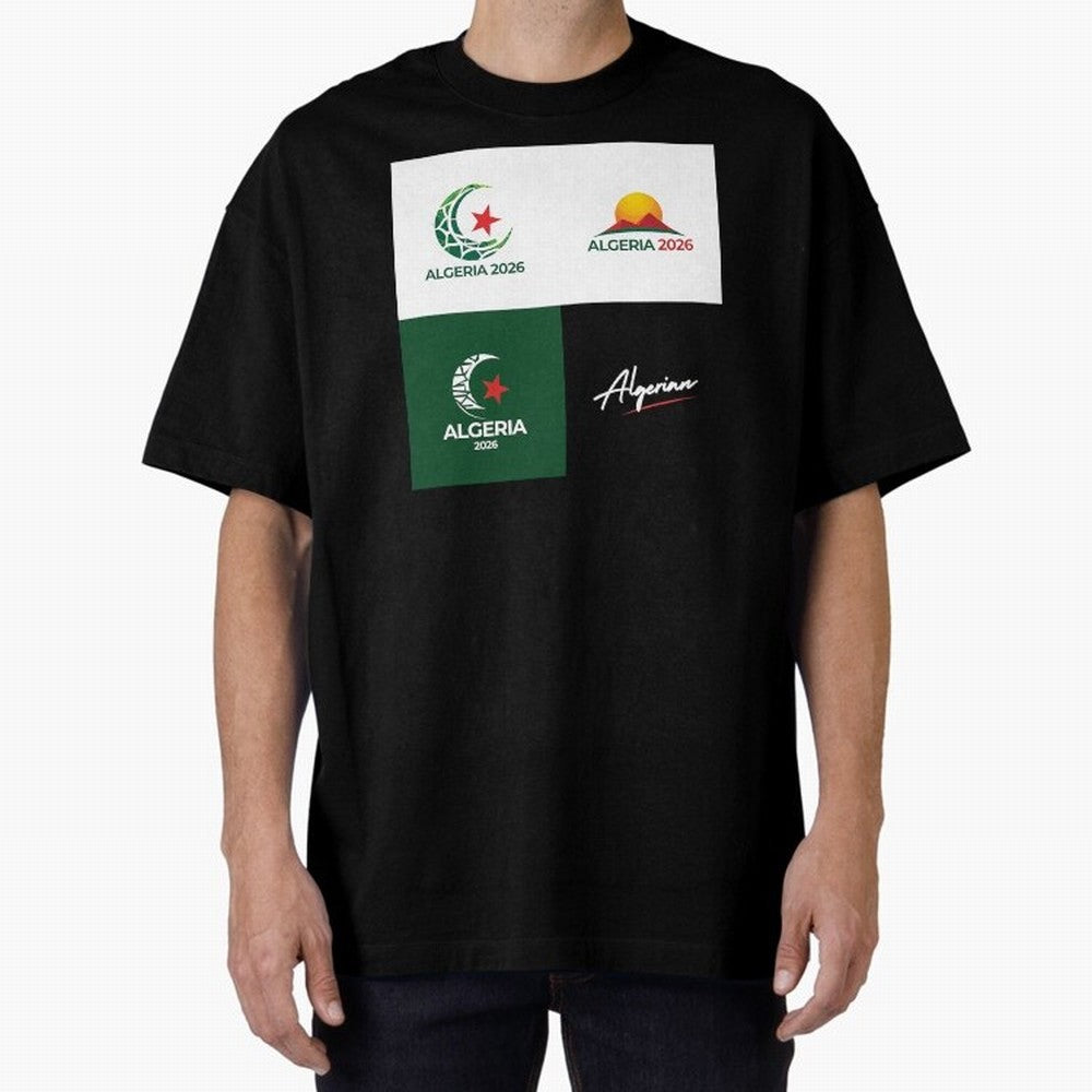 Algeria WC 2026 Classic T-Shirt Bring FIFA World Cup 2026 for Fans of Neymar, Haaland and Cristiano Ronaldo and Argentina, Bringing Goal Celebration Energy, Supporter Heritage, Football Icons and Worldwide Tournament Joy; Built for Supporters