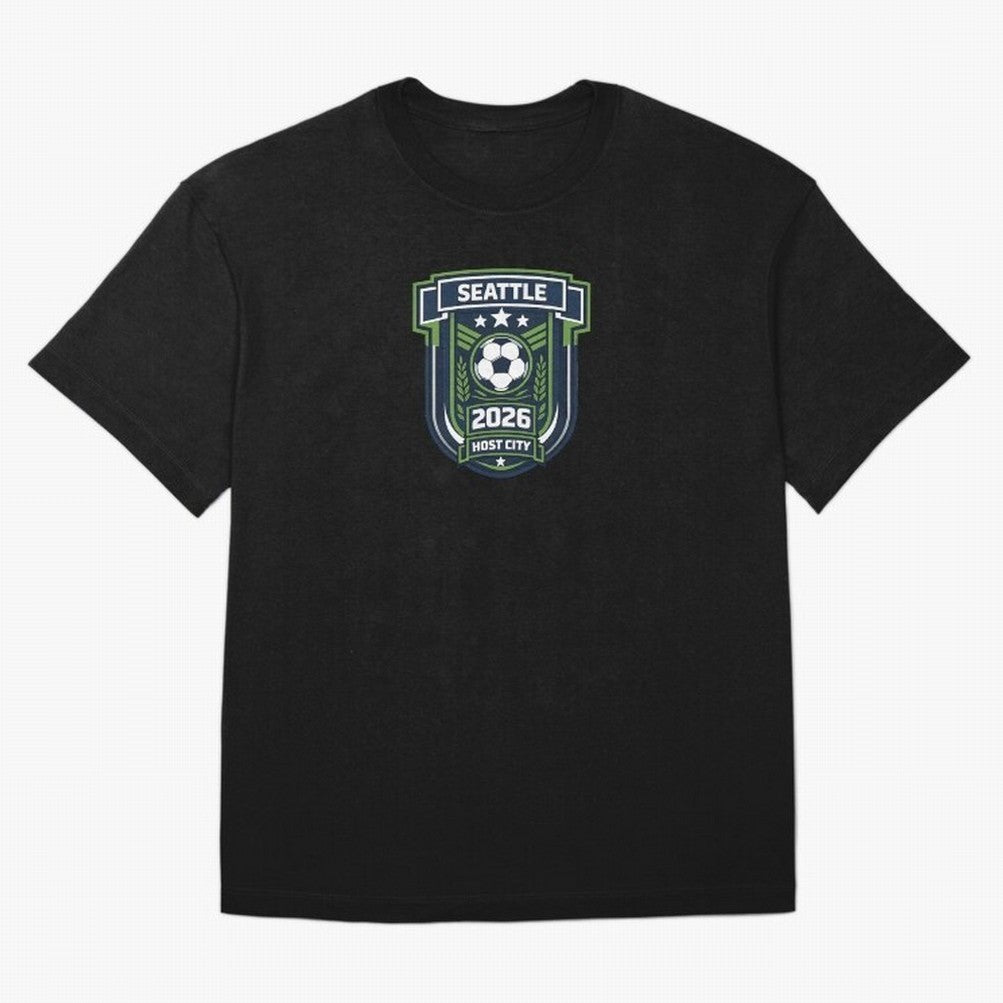 Seattle Host City World Cup 2026 Classic T-Shirt Celebrate National Team Dreams in Match Day Hype around FIFA World Cup 2026 USA Canada Mexico, Messi, Neymar and Mbappe, Brazil, Tournament Hype, Historic Matchups, Family Viewing Parties and Global
