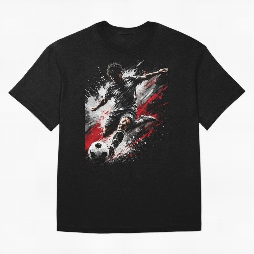Football player Classic T-Shirt Stand Out with Spirit from FIFA World Cup 2026 Group Stage Filled with Mbappe and Neymar, Brazil Energy, Game Day Rituals, Football Legends, Country Pride and the Road to the Final; Built for Supporters Chasing